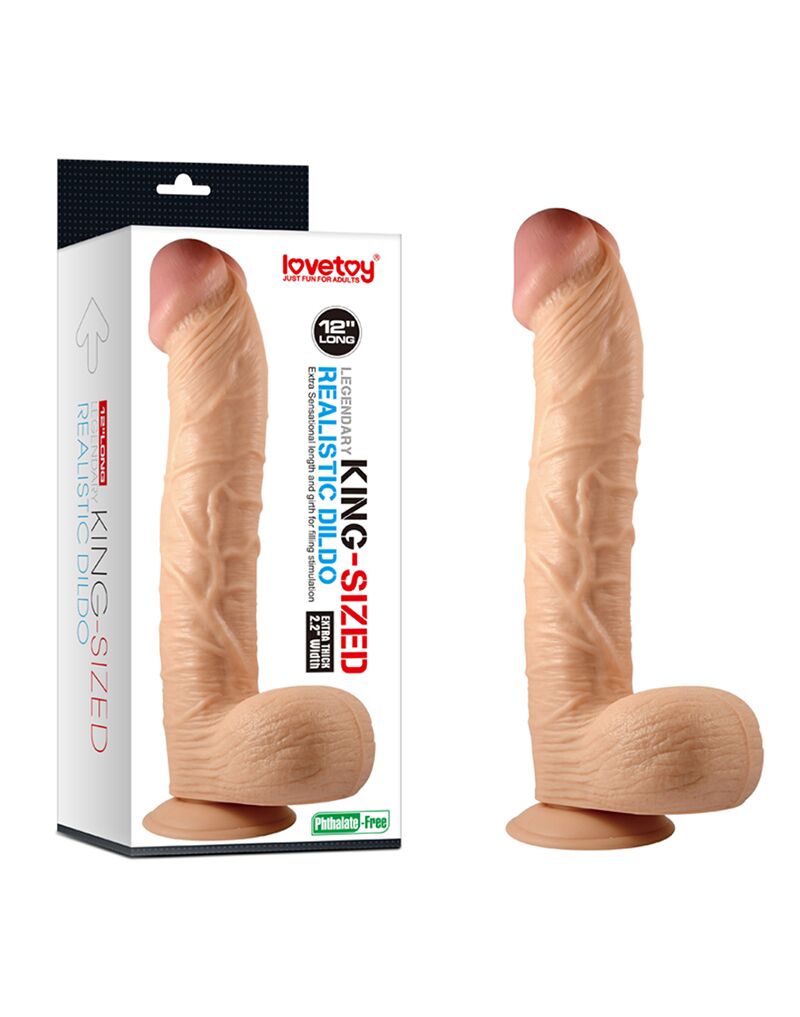 4415 0 Lovetoy King-Sized Dildo