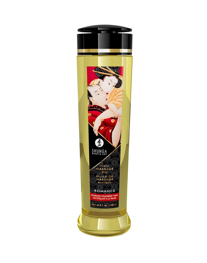 3526 1 Shunga Romance Sparkling Strawberry 240 ml – Bild 2