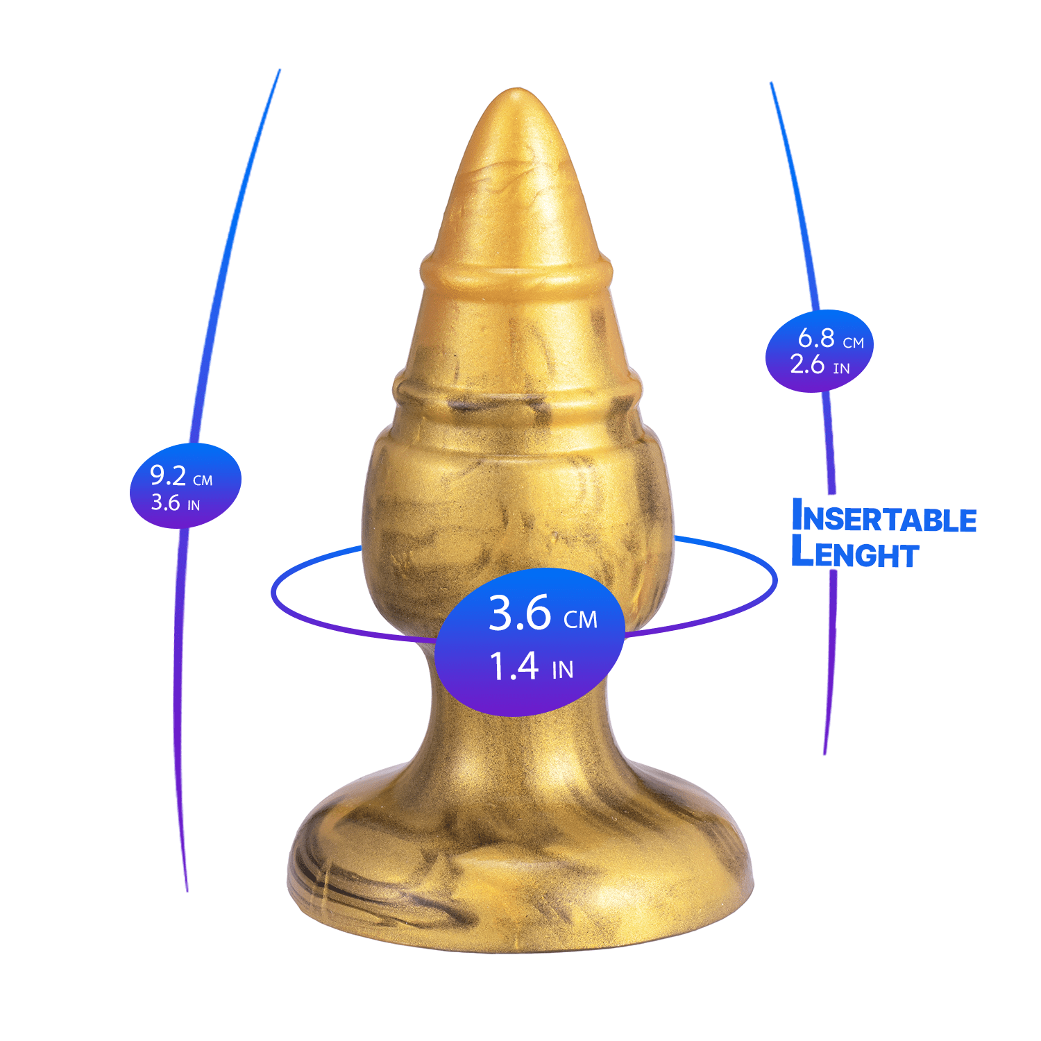 24138 GOLDY PLUG M 1500X1500 2 Silexd Goldy - Fantasy Collection – Bild 4
